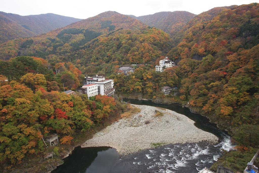 Oya No Yu Hotel ไอสุวากามัตซึ ภายนอก รูปภาพ